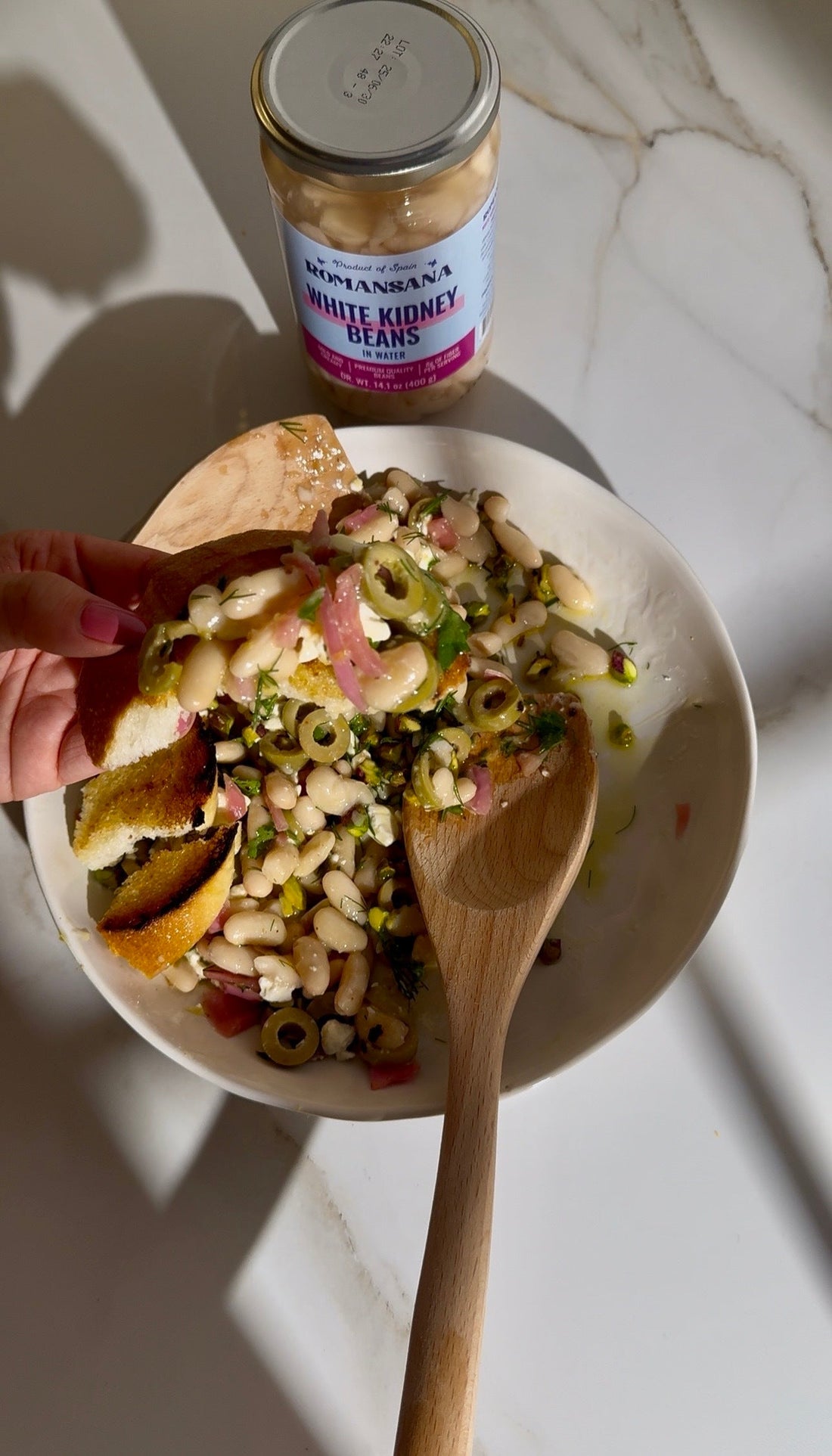 Mediterranean White Bean Salad