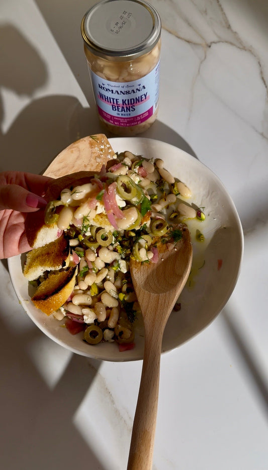 Mediterranean White Bean Salad