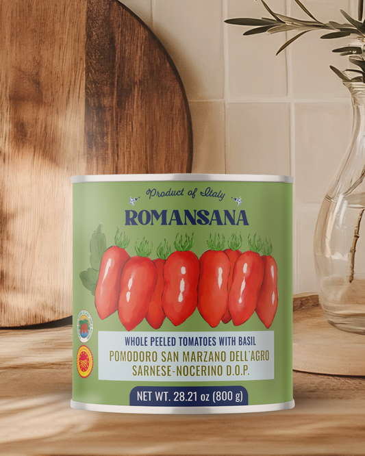 San Marzano DOP Tomatoes with Basil