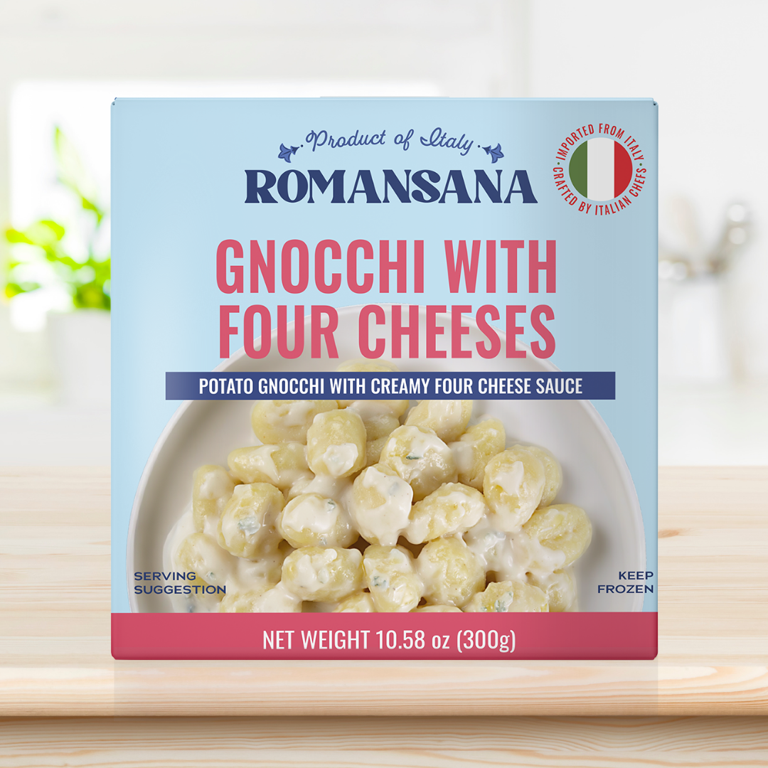 Gnocchi with Four Cheeses
