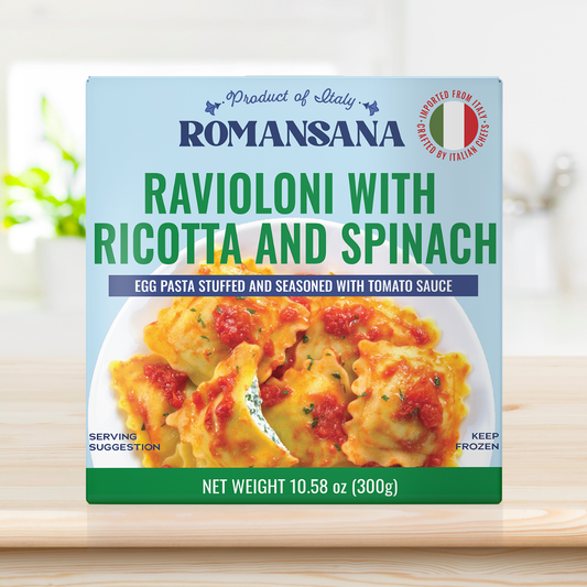 Ravioloni with Ricotta and Spinach