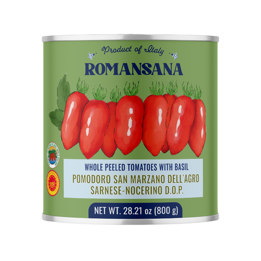 San Marzano DOP Tomatoes with Basil
