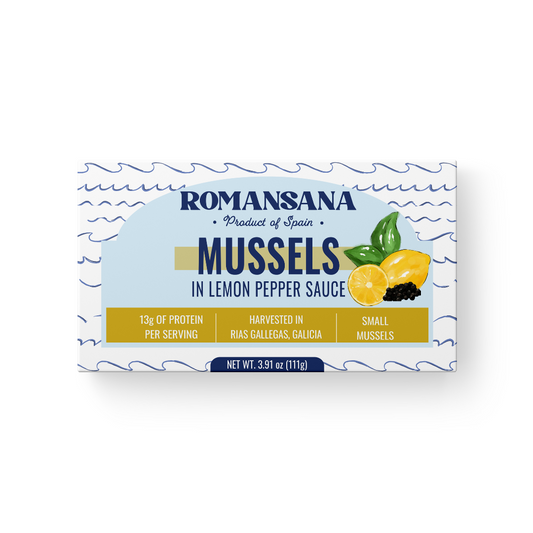Mussels in Lemon Pepper Sauce