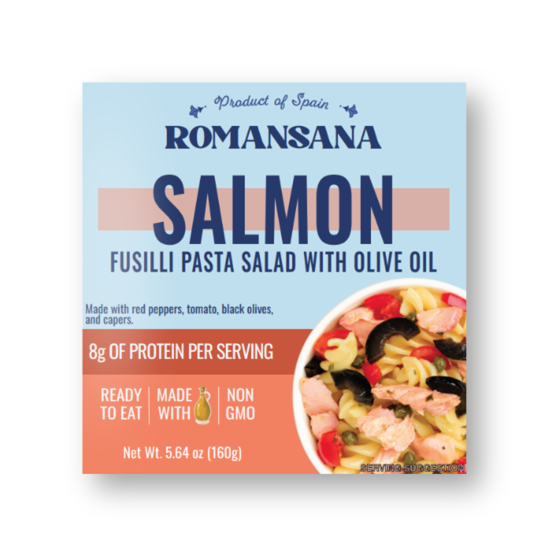 Salmon Fusilli Pasta Salad