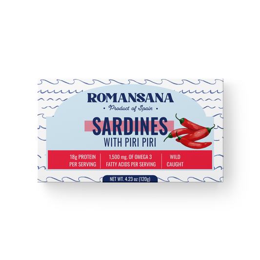 Sardines with Piri Piri Peppers